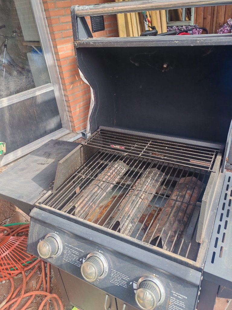 Gasbarbecue, Ophalen, Gebruikt