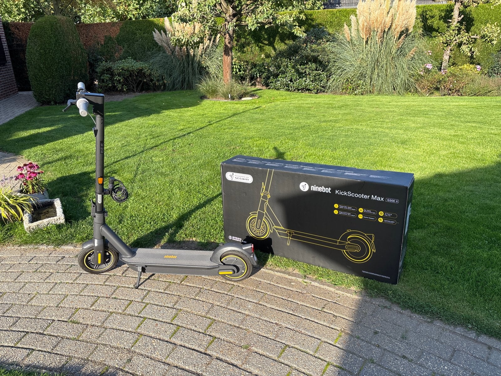 Ninebot KickScooter Max G30E II elektrische step, Ophalen, Zo goed als nieuw, Elektrische step (E-scooter)