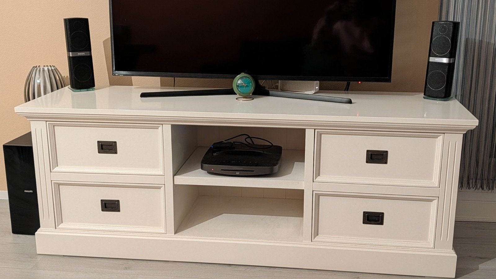 Tv meubel, Ophalen, Gebruikt, 150 tot 200 cm, Landelijk
