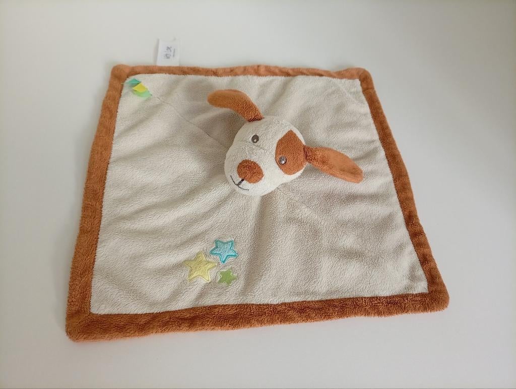 Knuffeldoekje hond, Gebruikt, Overige merken, Middelgroot (20 tot 80 cm), Bruin