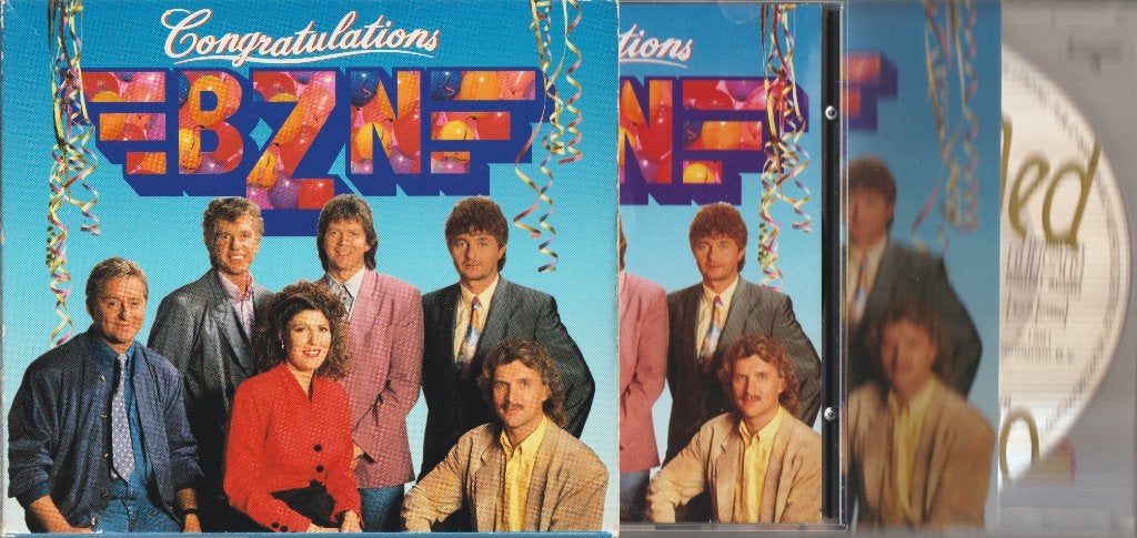 BZN -Congratulations, jubileum cdbox met cd, single + boekje, Ophalen of Verzenden, 1990 - 1999, Gebruikt