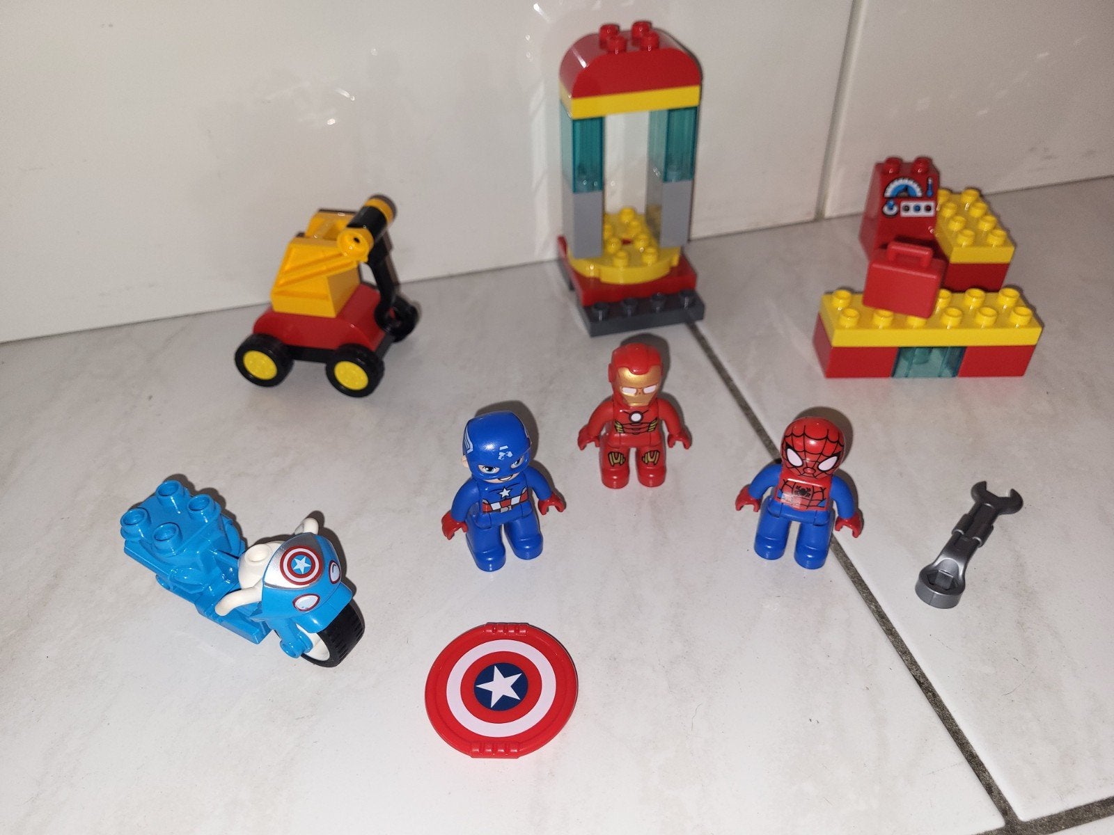 Duplo Marvel Spiderman superhelden set, Gebruikt, Ophalen of Verzenden, Duplo, Duplo