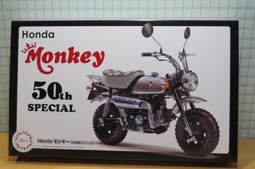 Bouwdoos Honda Monkey Z50 Anniversery 1:12 Fujimi, Fujimi, MayCheong, Nieuw, Ophalen of Verzenden