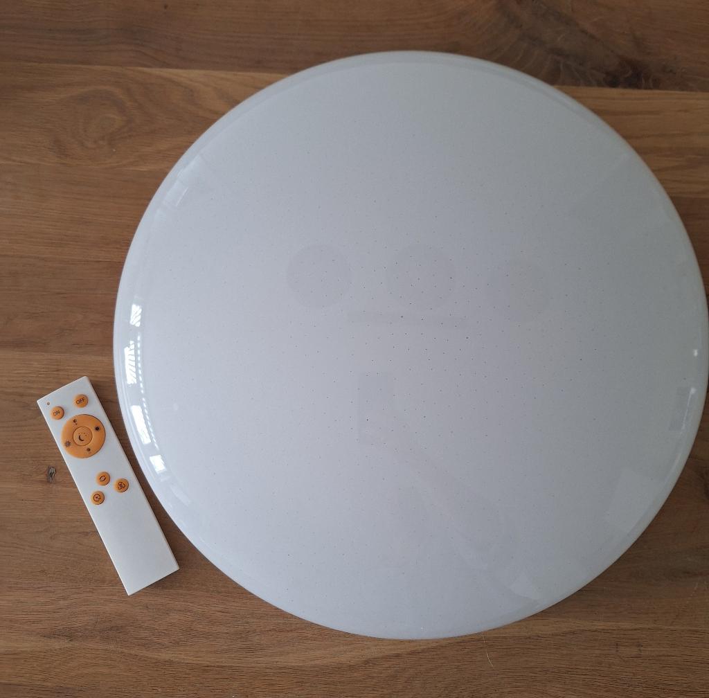 Led plafondlamp met afstandsbediening - Praxis - stereffect, Huis en Inrichting, Lampen | Plafondlampen, Ophalen of Verzenden