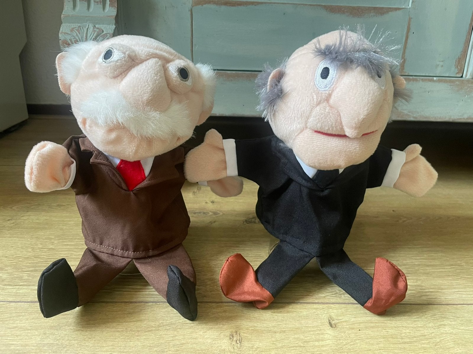 The Muppetshow Waldorf en Statler handpop grumpy old men, Ophalen of Verzenden, Zo goed als nieuw