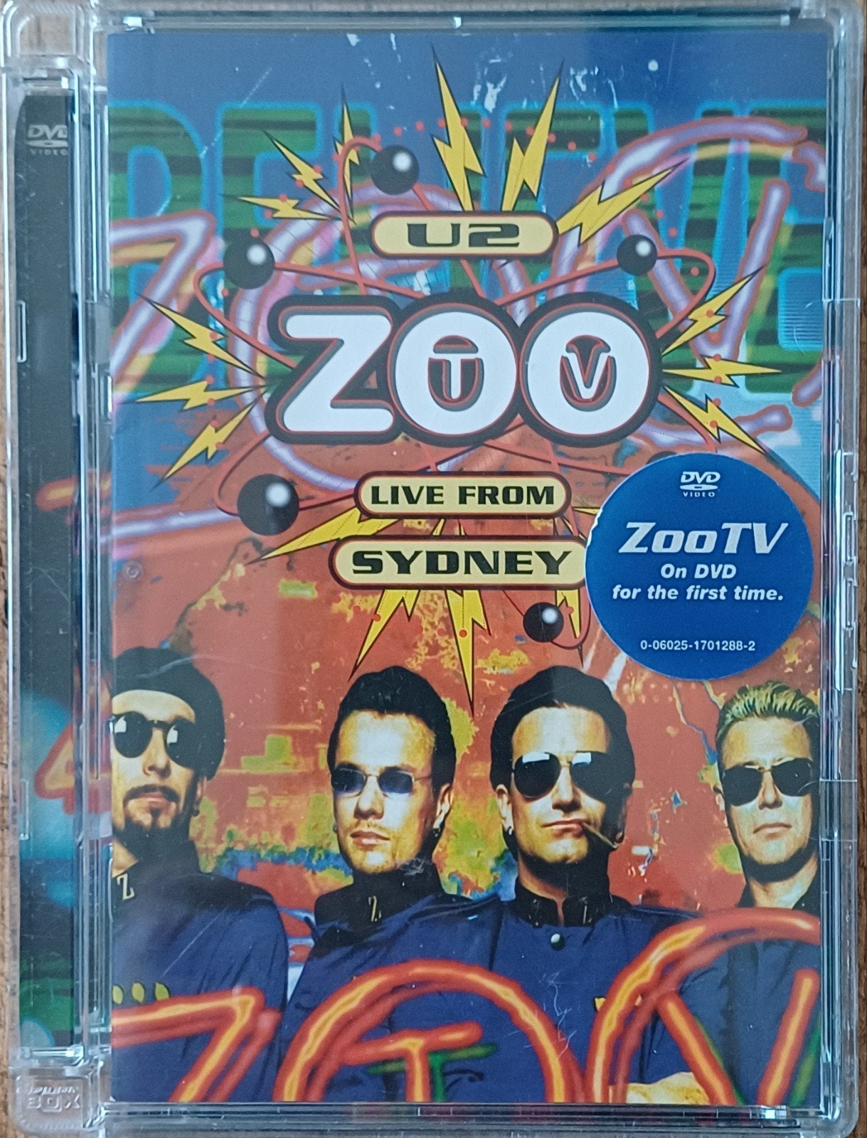 U2 - Zoo TV - Live from Sydney - dvd, Alle leeftijden, Ophalen of Verzenden, Zo goed als nieuw, Concert