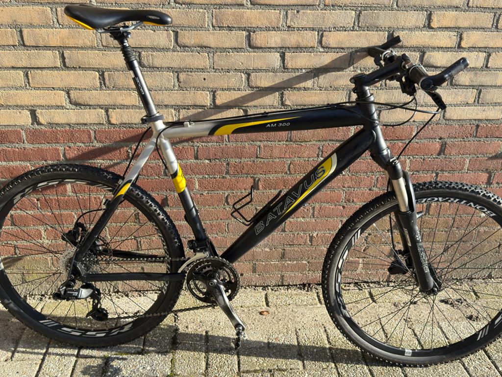 Mountainbike - Schijfremmen & SPD Pedalen, Gebruikt, Heren, Schijfrem, 53 tot 57 cm