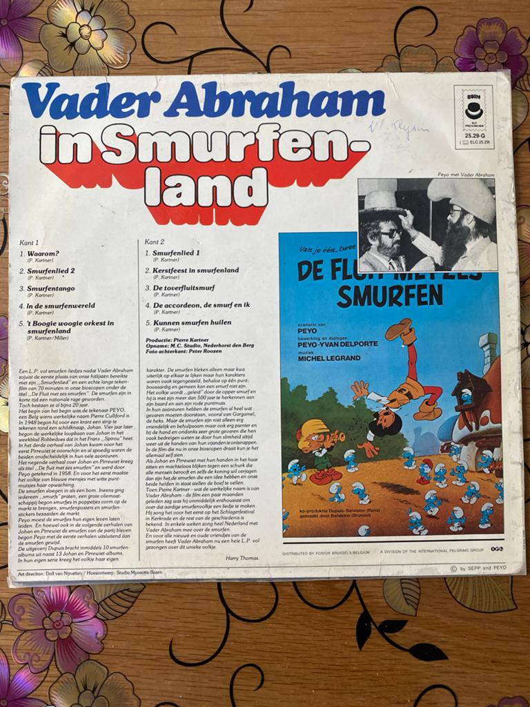 Vader Abraham in Smurfenland LP - Vintage Vinyl, Ophalen of Verzenden, Gebruikt, 12 inch