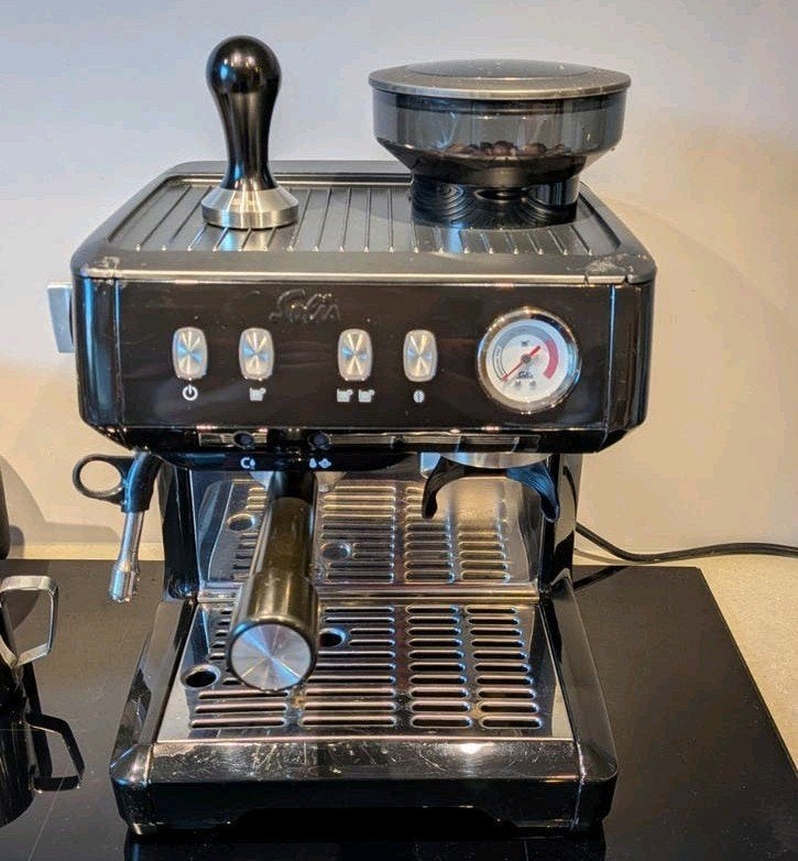 Solis Grind&Infuse compact 1018, Witgoed en Apparatuur, Koffiezetapparaten, Ophalen, Gebruikt, Espresso apparaat, Koffiebonen