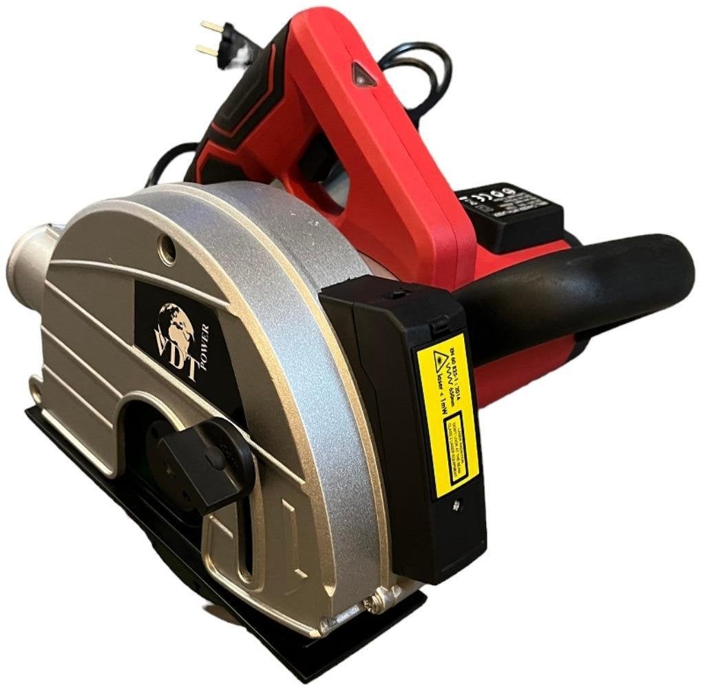 Sleuvenfrees / Muurfrees 1700W met laser. - Nieuw, Doe-het-zelf en Verbouw, VDT-Power, Nieuw, Ophalen of Verzenden, Bovenfrees