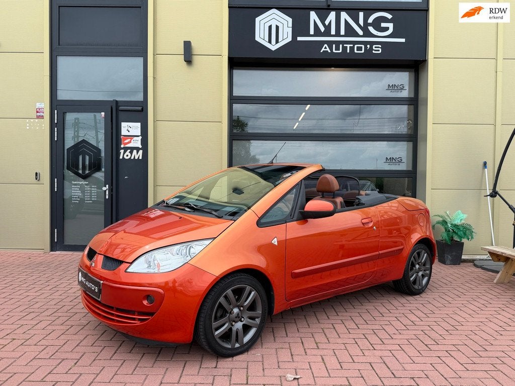 Mitsubishi Colt CZC 1.5|Cabrio|Leder|StoelVw|Airco|1jaar APK, Auto's, Voorwielaandrijving, 15 km/l, Gebruikt, 31 €/maand