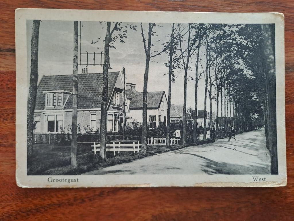 Grootegast,  West, Verzamelen, Ansichtkaarten | Nederland, Ophalen of Verzenden