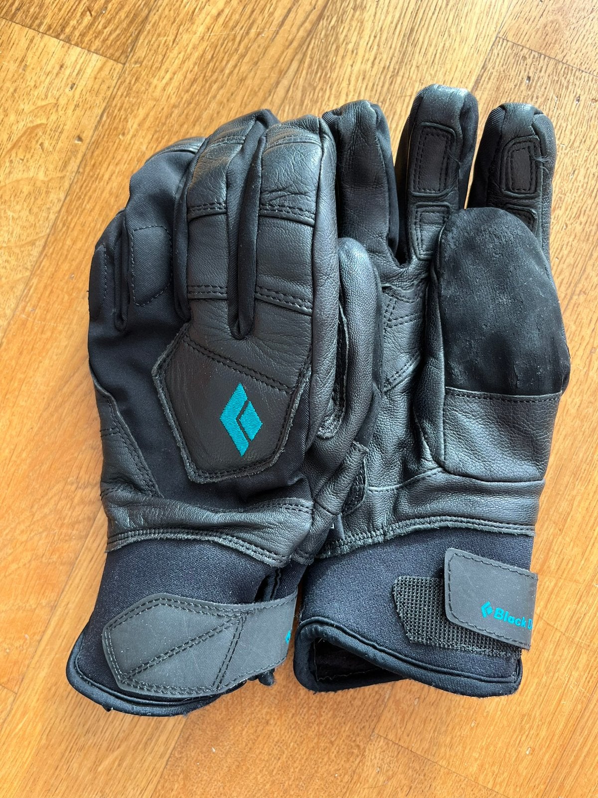 Black Diamond leren handschoenen dames S/M, Ophalen of Verzenden, Nieuw, Kleding