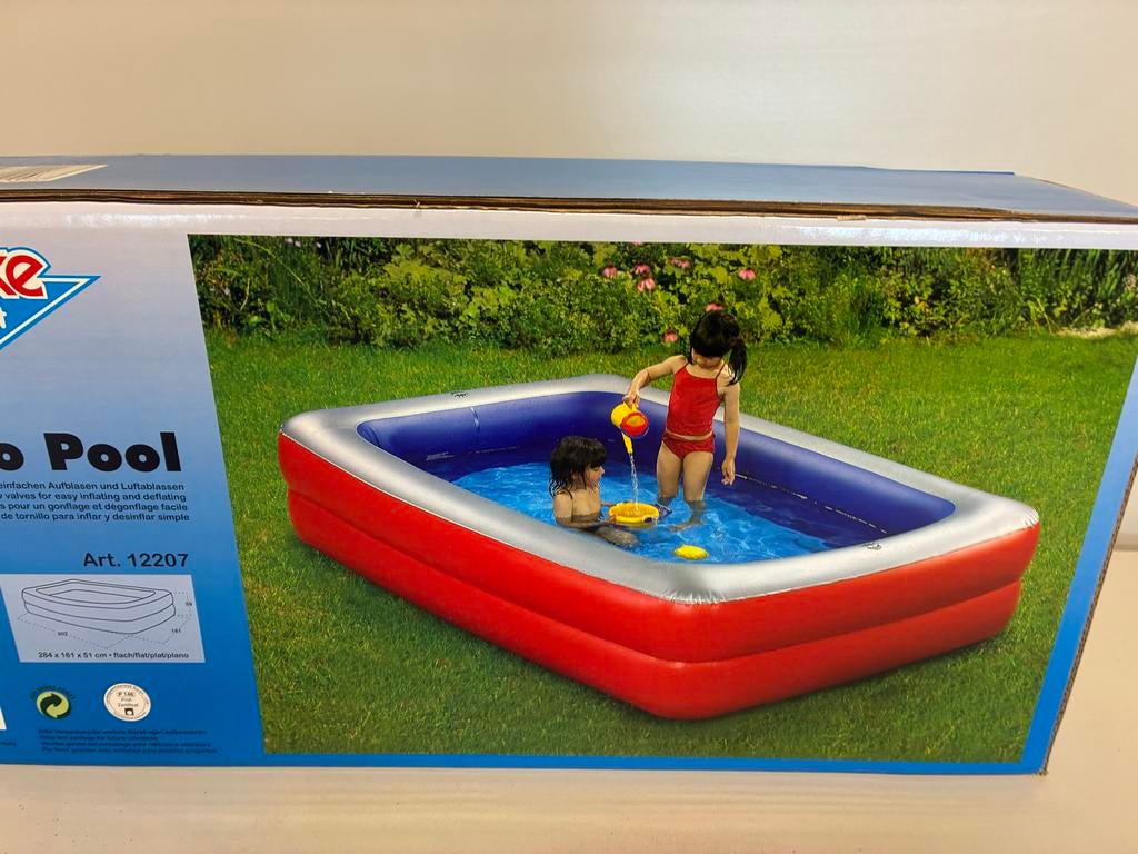Wehncke SpieleSport Jumbo Pool zwembad meerdere op voorraad, Opblaaszwembad, Nieuw, Ophalen of Verzenden, H