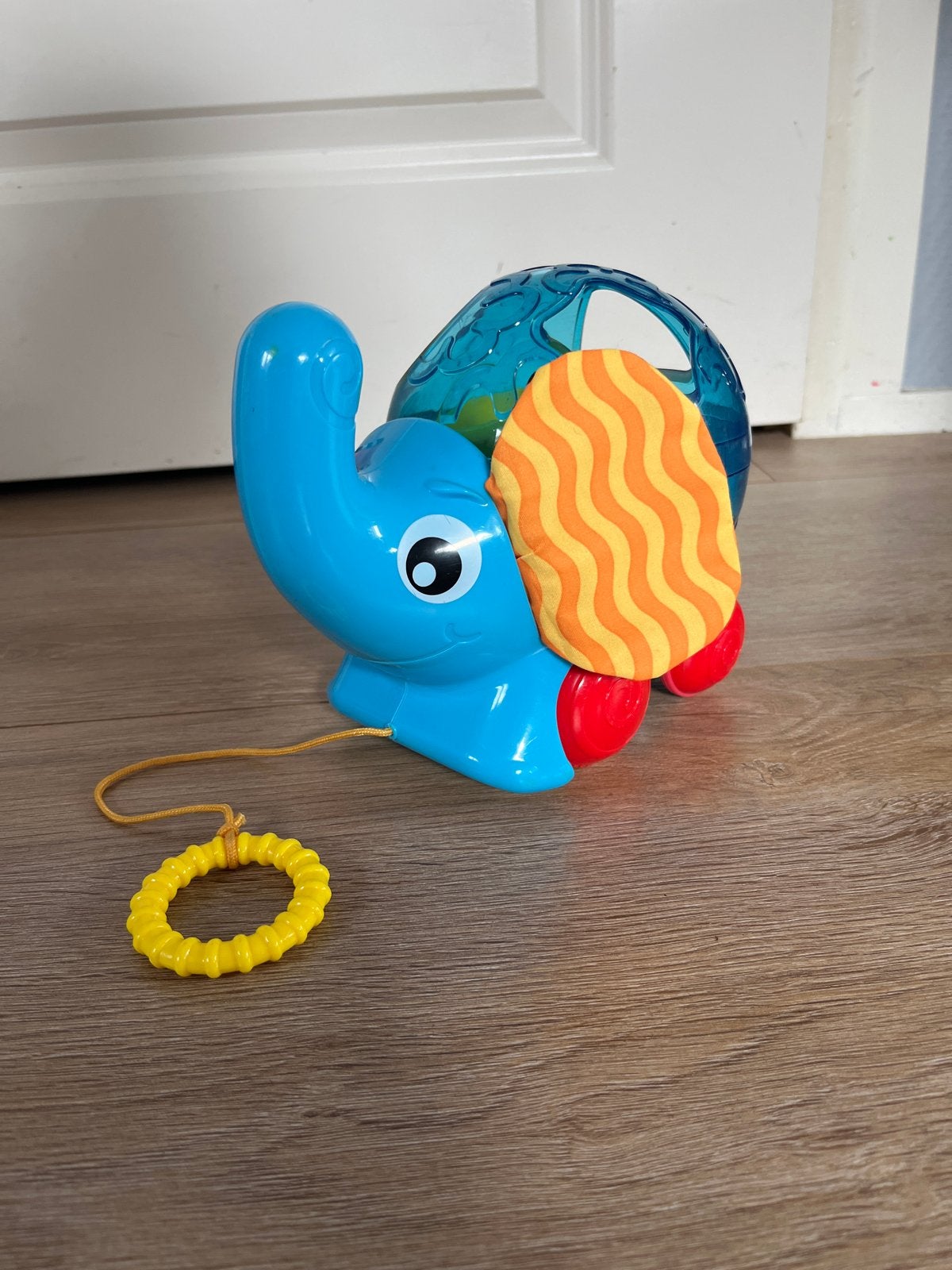 Playgro Olifant Trekdier met Vormenstoof, Ophalen of Verzenden, Zo goed als nieuw, Overige typen, Met wieltjes