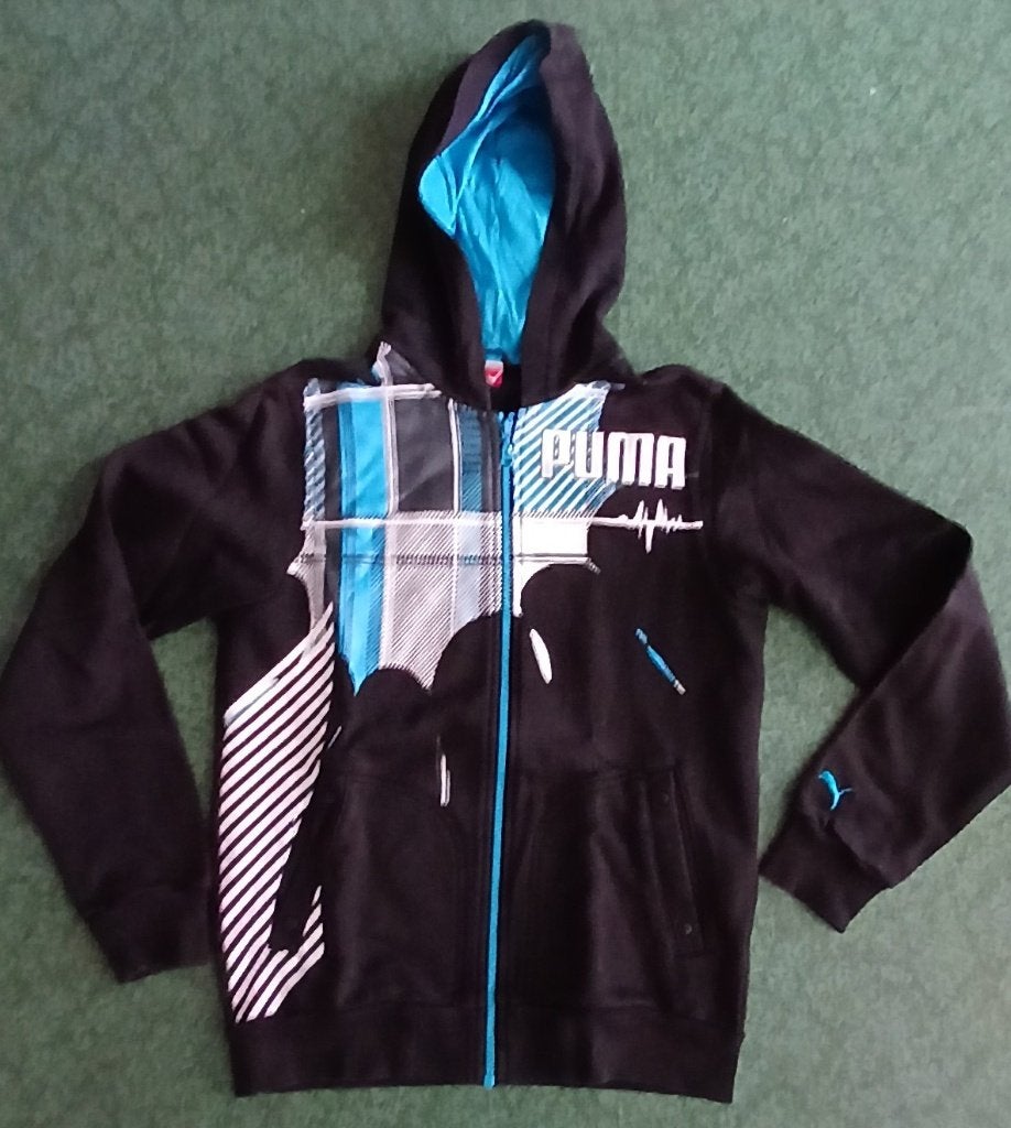 PUMA sweater-jack / hoody maat 164, Jongen of Meisje, Trui of Vest, Puma, Ophalen of Verzenden