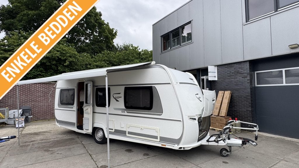 Fendt Saphir 495 TG 2016, Caravans en Kamperen, Rondzit, Bedrijf, Schokbreker, Overige typen