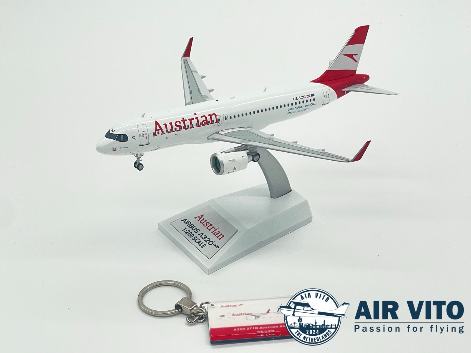 Nieuw Austrian Airlines Airbus A320 modelvliegtuig 1:200, 2992jb, Schaalmodel, Ophalen of Verzenden, ,
