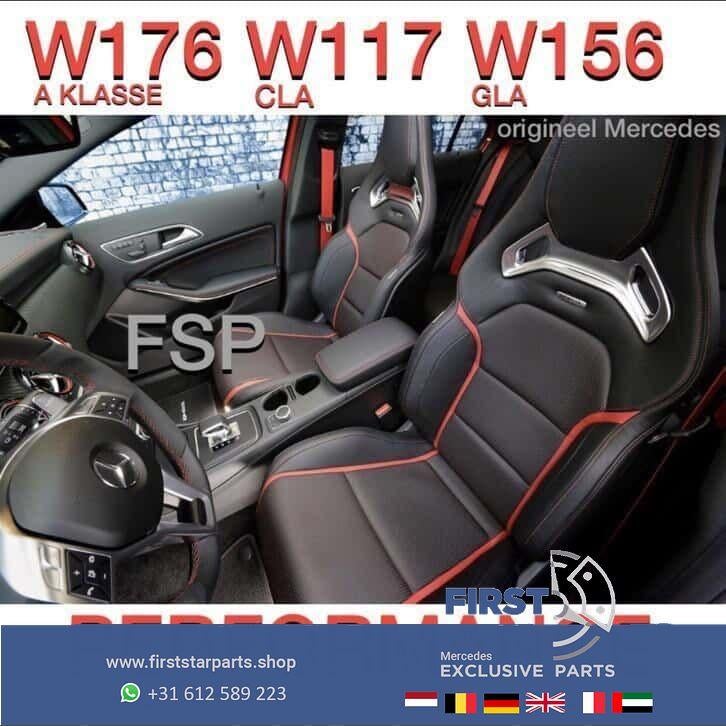 45 AMG Performance stoelen ! W176 A W117 CLA W156 GLA Klasse, Auto-onderdelen, Gebruikt, -, Ophalen of Verzenden, -