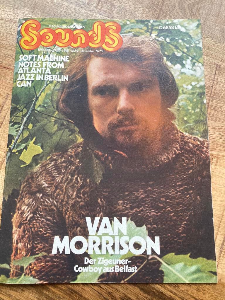 SOUNDS Duits magazine 1973 SOFT MACHINE Lilac Angels CAN, Boeken, Ophalen of Verzenden, Muziek, Film of Tv