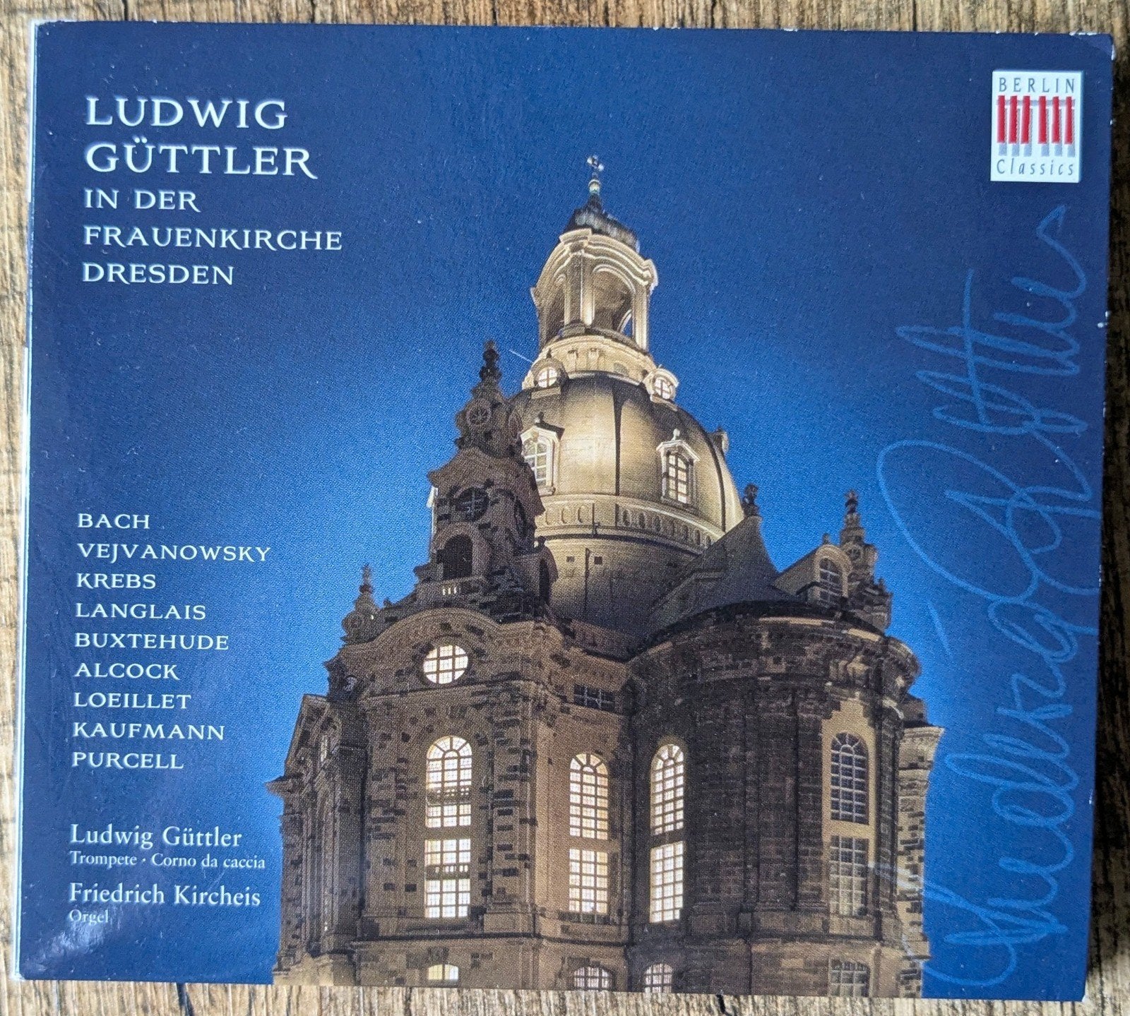 Ludwig Güttler -  Frauenkirche Dresden CD, Ophalen of Verzenden, Barok, Gebruikt, Orkest of Ballet