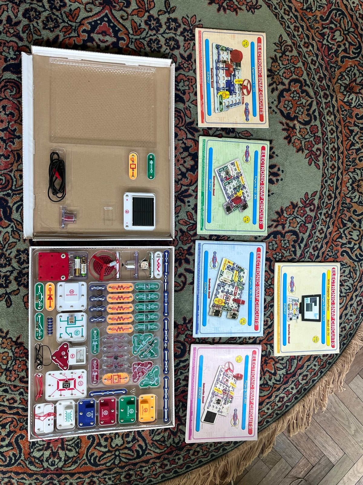 Snap Circuits Extreme SC-750 - Elektronisch Bouwpakket, Ophalen, Zo goed als nieuw, Elektronica, Met licht
