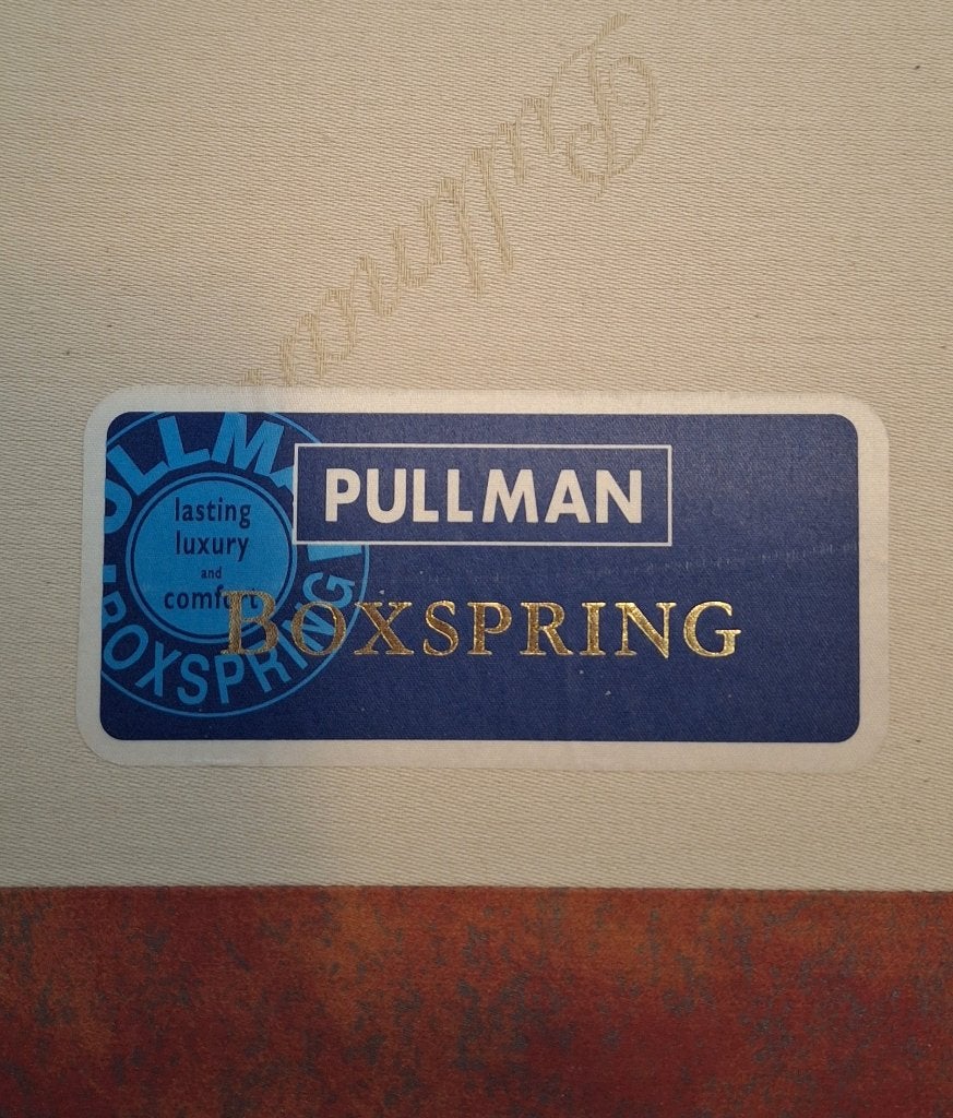 Pullman boxspring 1-persoons 90x200 cm, Huis en Inrichting, Ophalen, 90 cm, Eenpersoons, Meerkleurig