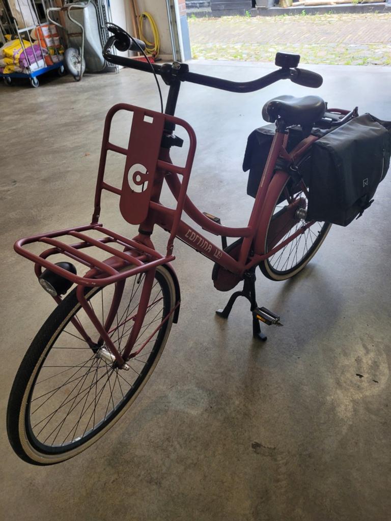 Cortina U4 Transportfiets 3 versnellingen 28 inch, Fietsen en Brommers, Fietsen | Dames | Damesfietsen, Gebruikt, Versnellingen