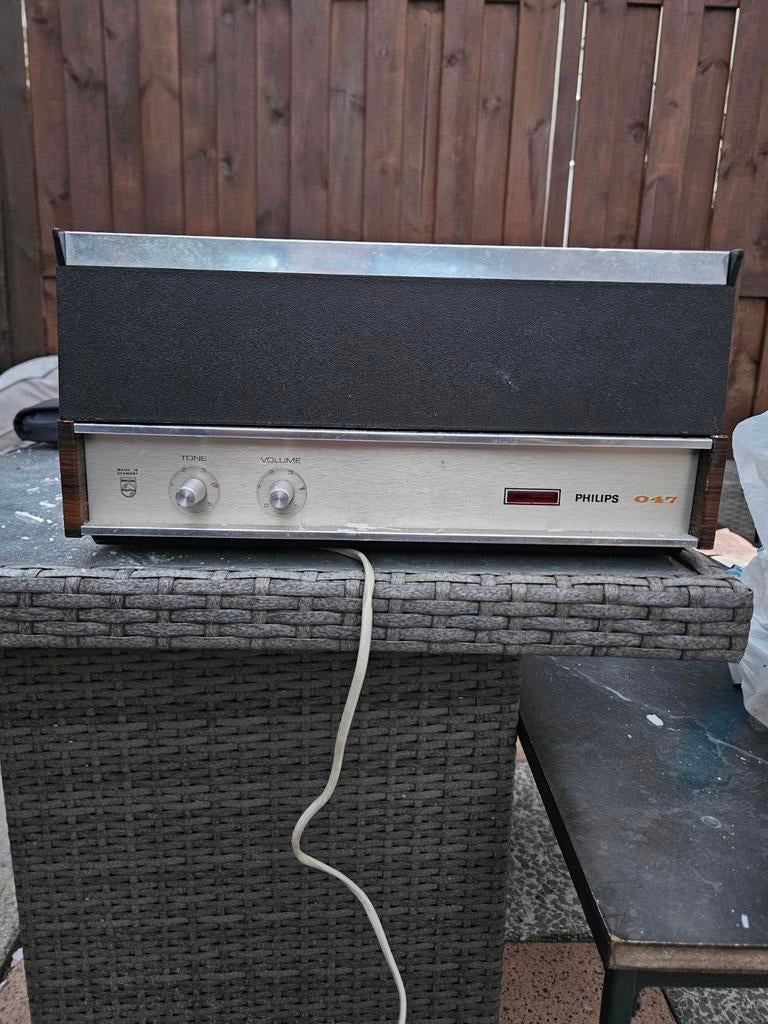 Vintage Philips D47 Transistor Radio - Draagbaar, Ophalen of Verzenden, Gebruikt, Transistorradio