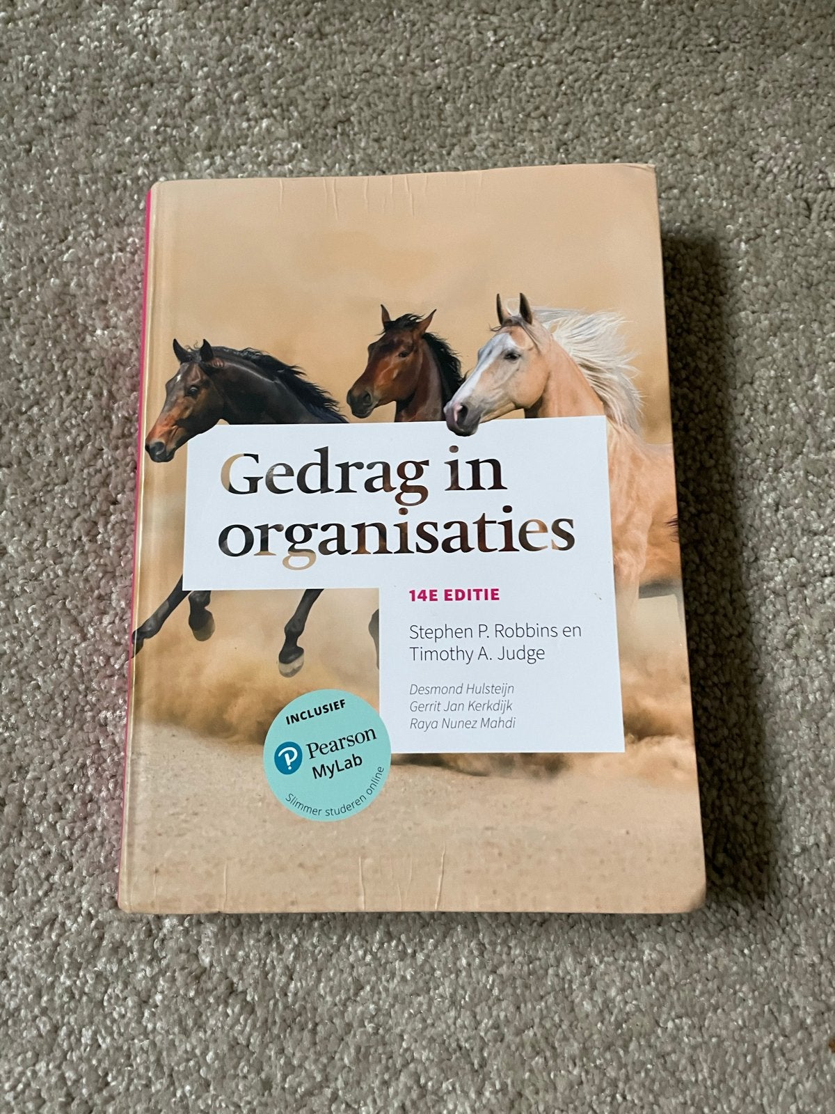 Gedrag in organisaties - 14e editie (Stephen P. Robbins), Boeken, Ophalen of Verzenden, Gamma, Zo goed als nieuw, MBO