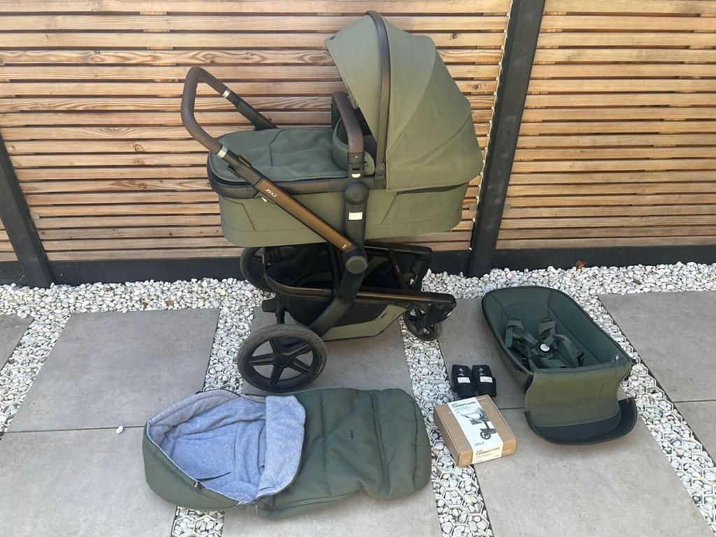 Joolz day+ marvellous green, Zo goed als nieuw, Combiwagen, Met reiswieg, Ophalen