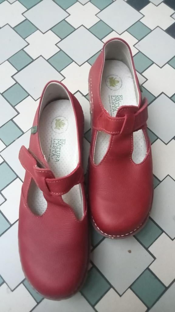 El Naturalista schoenen maat 42 barefoot natuurlijk voetbed, Schoenen met lage hakken, Gedragen, Rood, El Naturalista