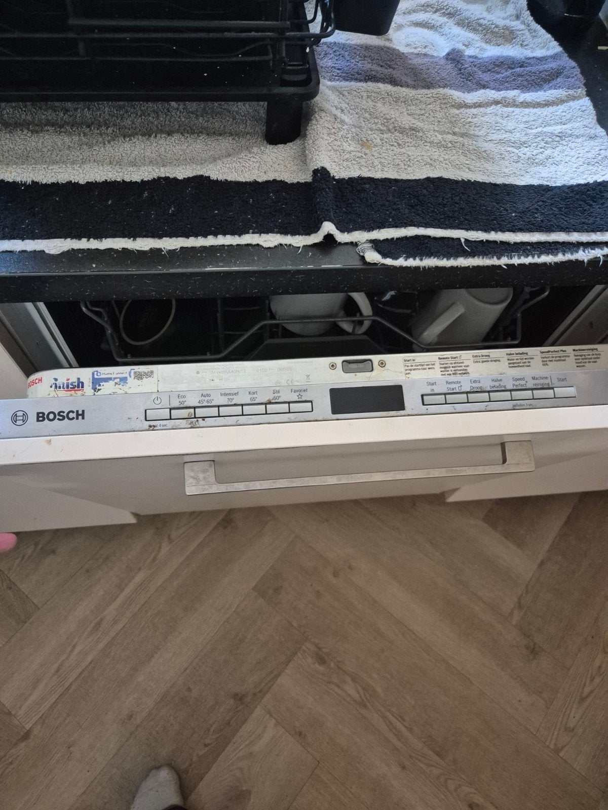 Bosch vaatwasser, Ophalen of Verzenden, Zo goed als nieuw, 85 tot 90 cm