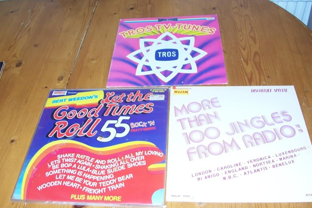 jingles-tunes-geluid 5 lp's, Ophalen of Verzenden, Gebruikt, 12 inch
