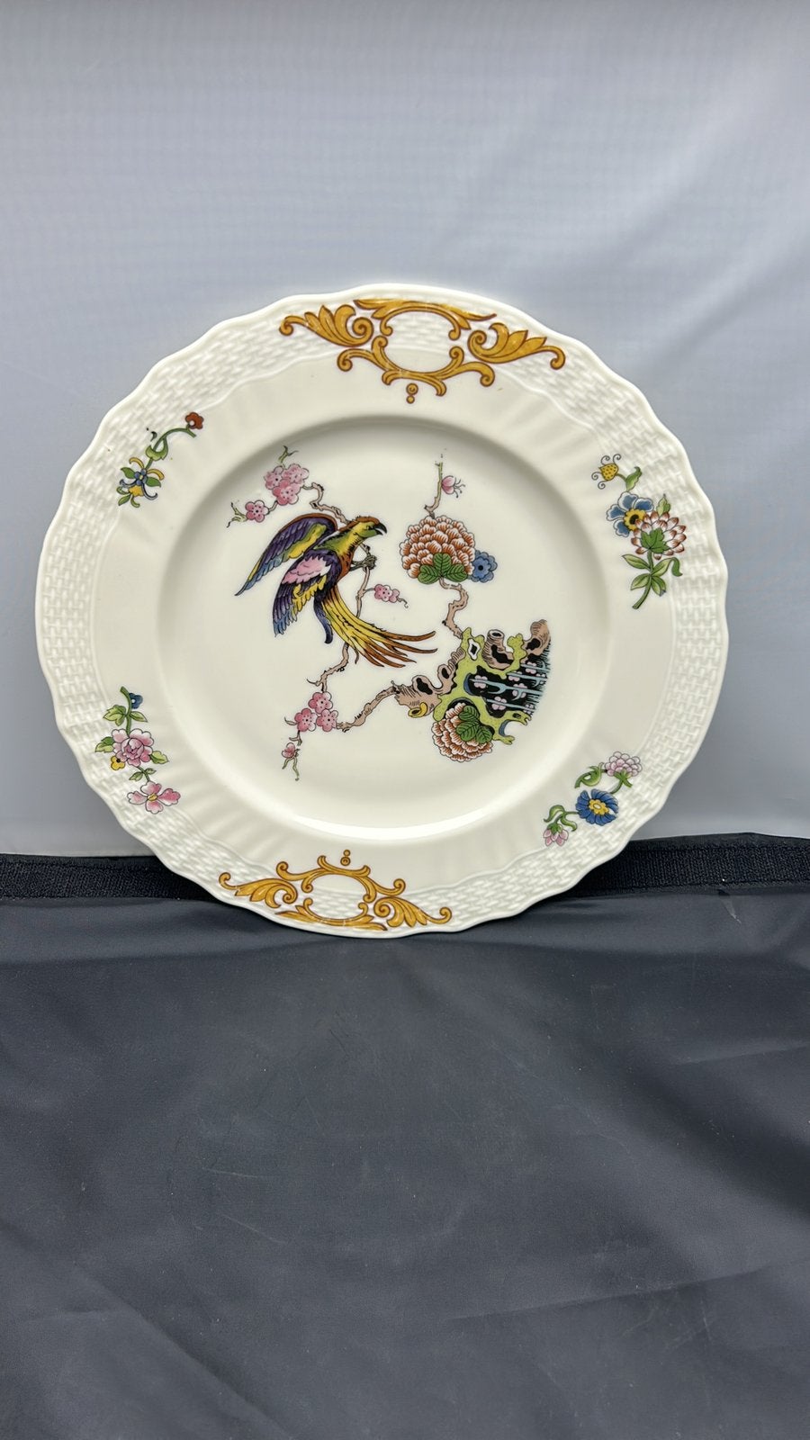 Prachtig Epiag bord met vogel 1920-1930, Ophalen