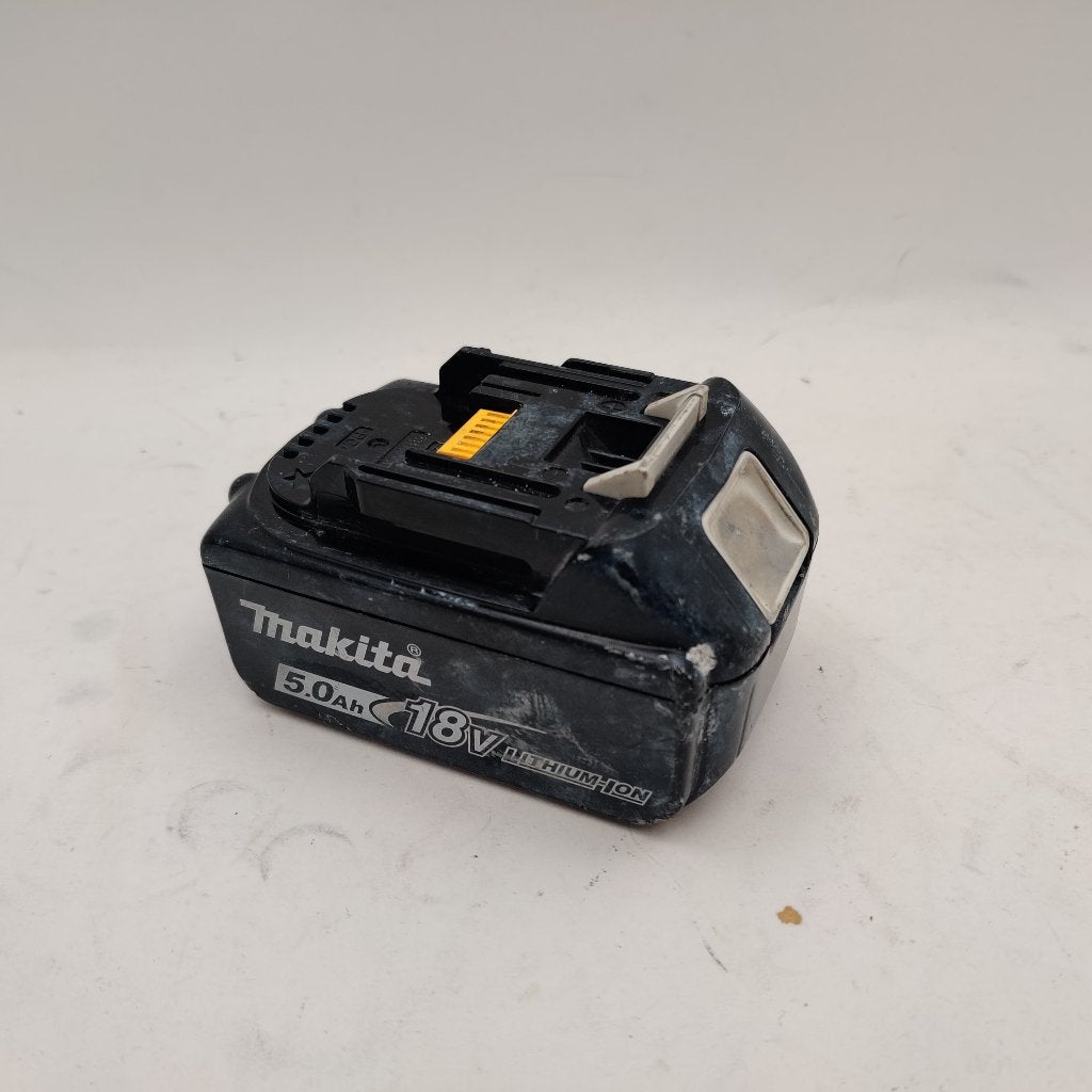 Makita 18V 5.0Ah accu nu voor €44.99, Gebruikt, M, Ophalen of Verzenden, M