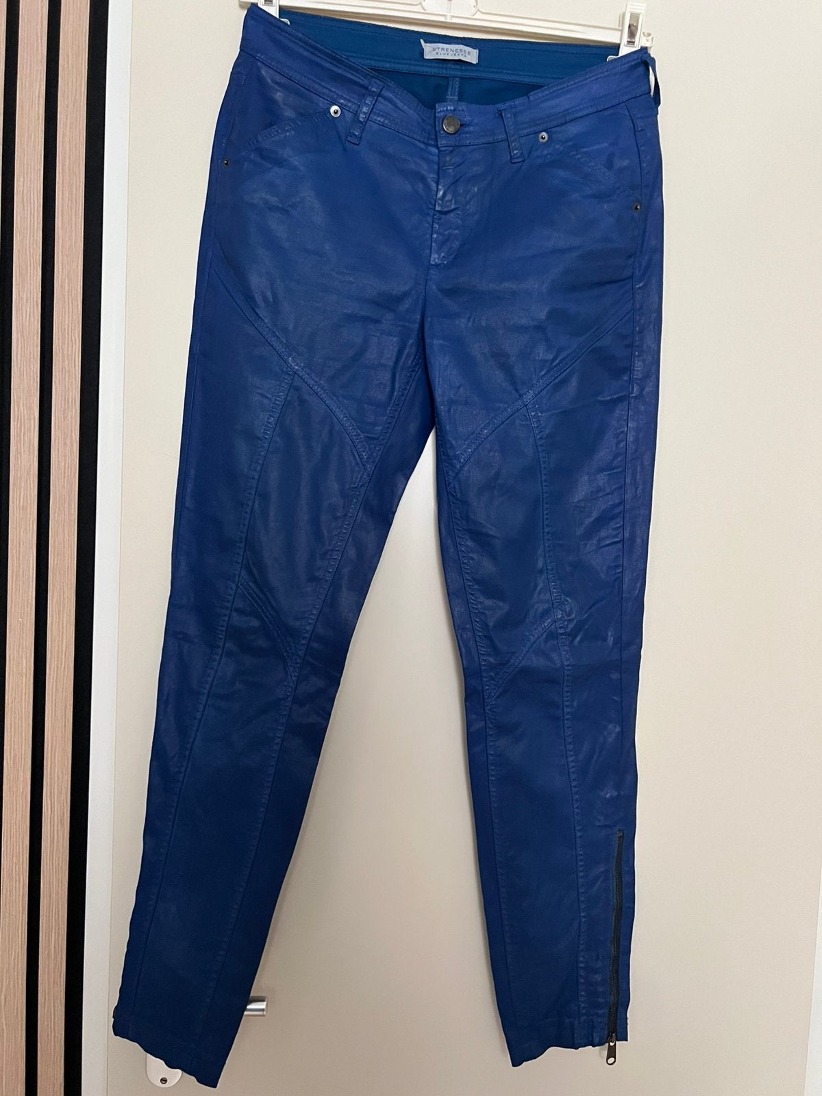 Strenesse blue jeans/ maat 30, Kleding | Dames, Maat 38/40 (M), Zo goed als nieuw, Lang, Verzenden