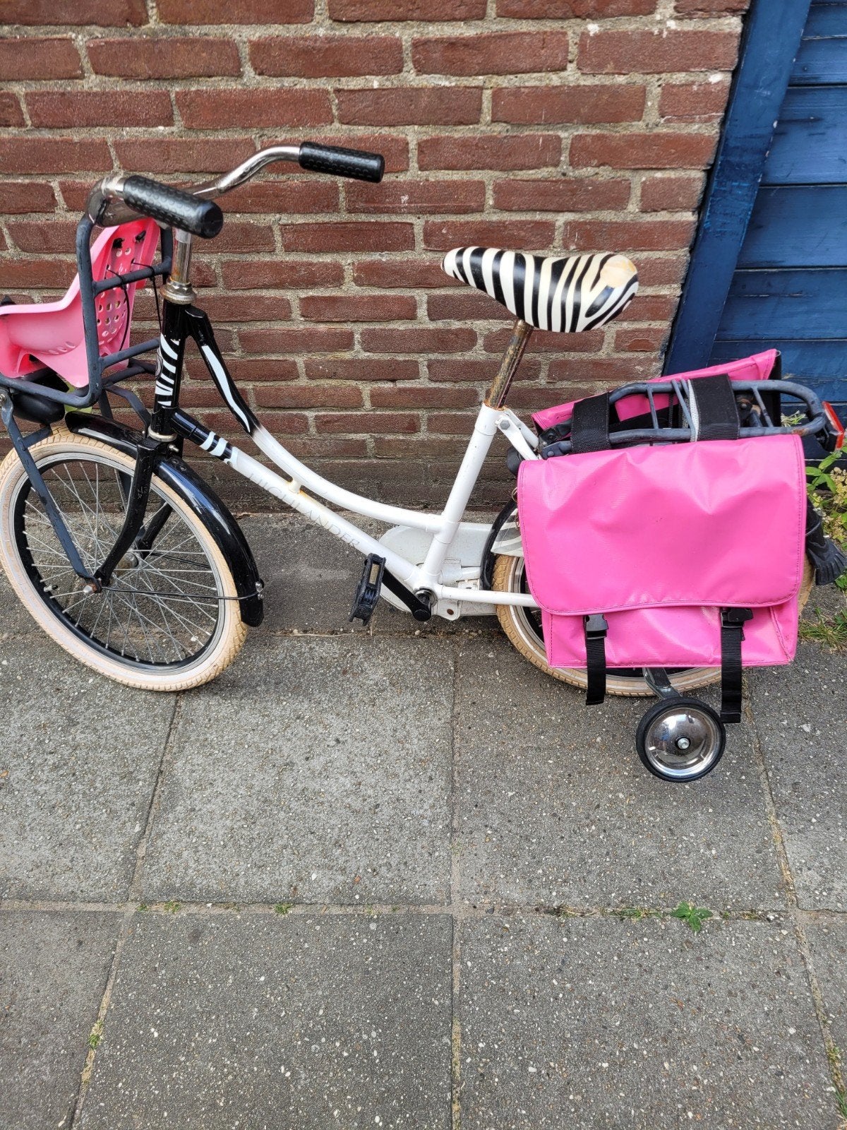 Meisjesfiets Highlander 20 inch, Ophalen, Gebruikt, 20 inch