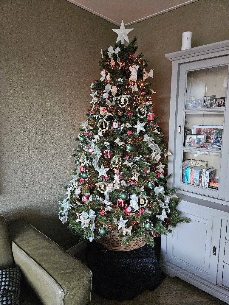 kunstkerstboom h2.00 d135, Ophalen, Gebruikt