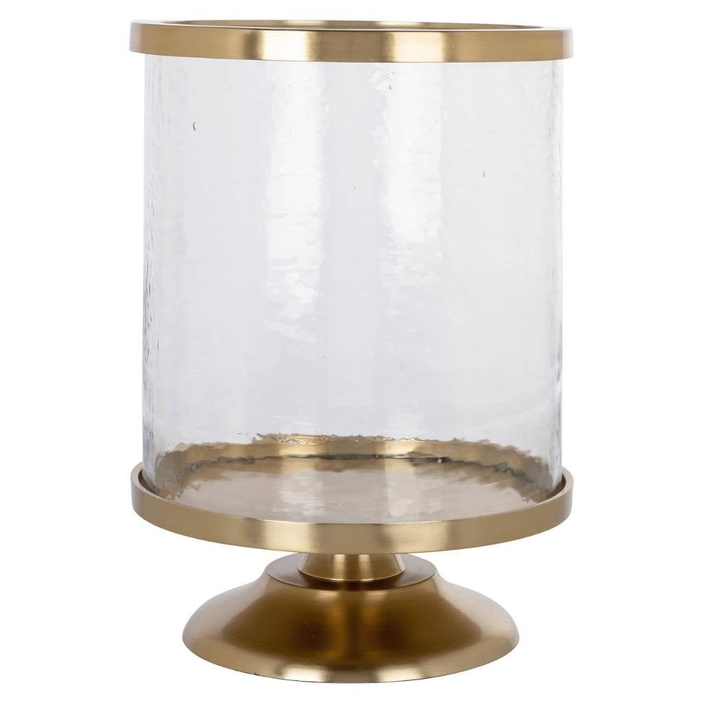 Richmond Interiors windlicht Jaysin goud, Windlicht, Nieuw, Ophalen of Verzenden, Metaal