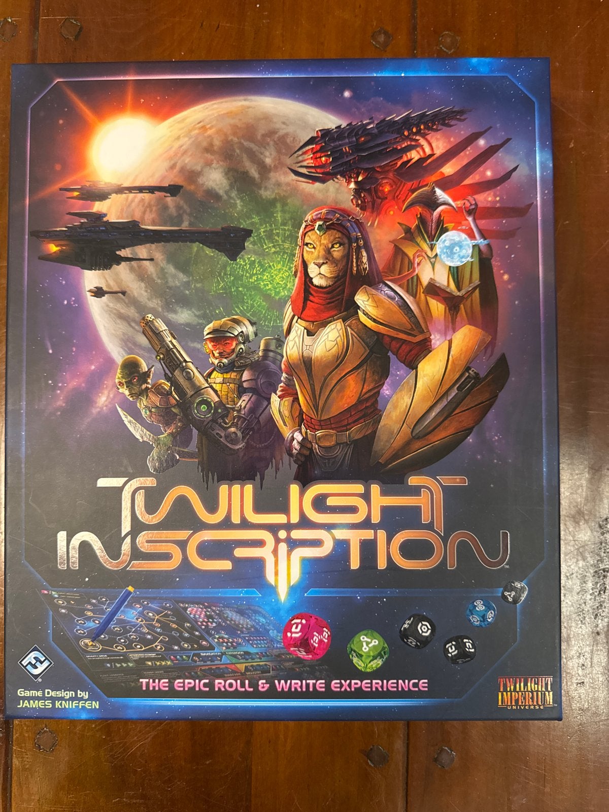 Twilight Inscription: The Epic Roll & Write Experience, Hobby en Vrije tijd, Een of twee spelers, Ophalen of Verzenden, Zo goed als nieuw