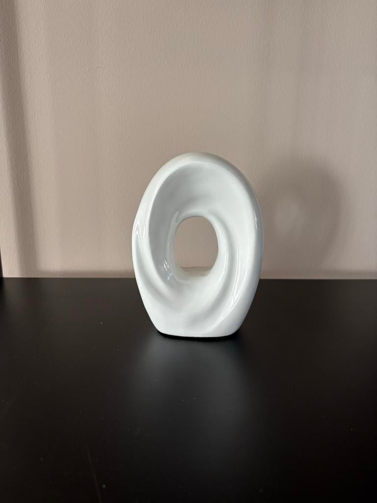 Witte mini urn boog 200ml, Info@jouwurn.nl, Ophalen of Verzenden, Wit, Bieslook 42