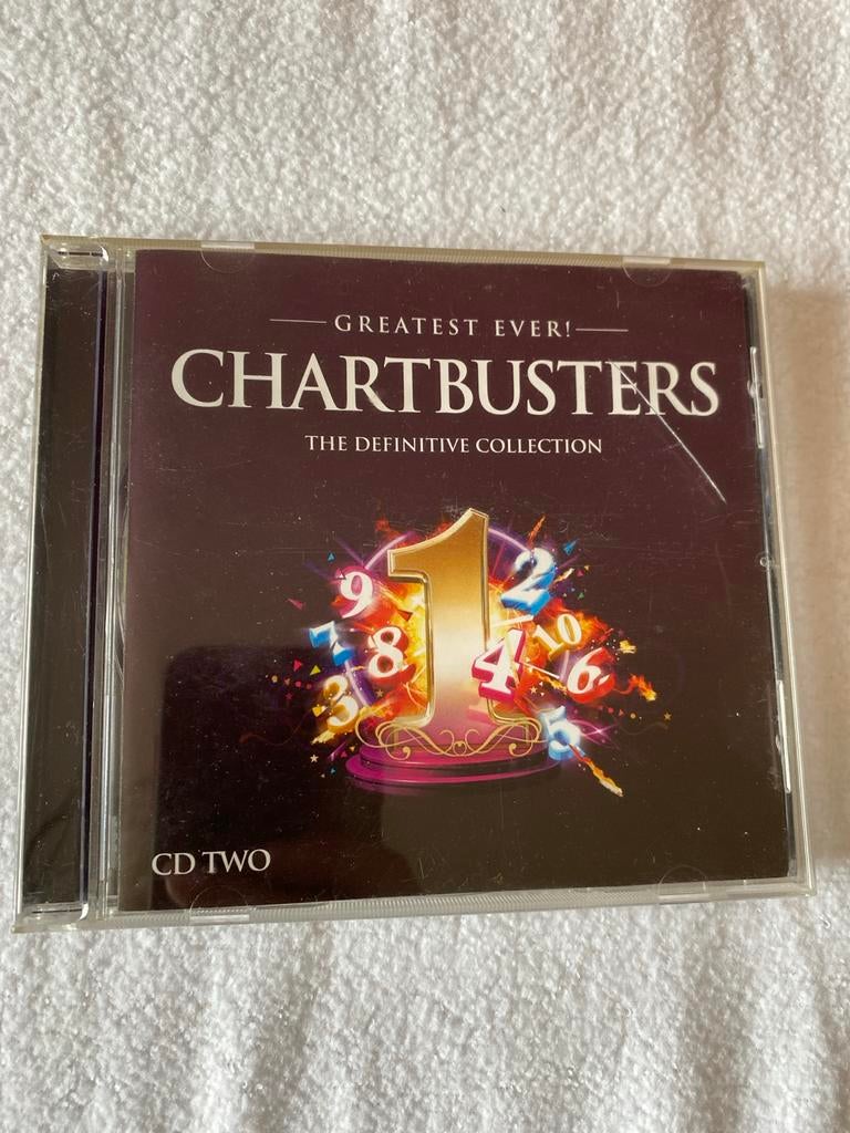 Greatest Ever! Chartbusters - The Definitive Collection CD, Ophalen of Verzenden, Gebruikt