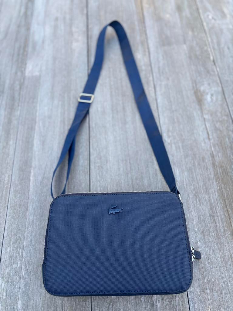 Lacoste tas navy blue, Ophalen of Verzenden, Nieuw, Blauw