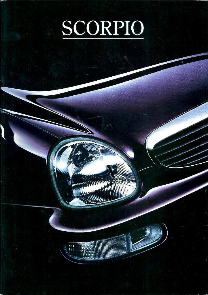 Brochure Ford Scorpio 1998, Ophalen of Verzenden, Gelezen, Ford