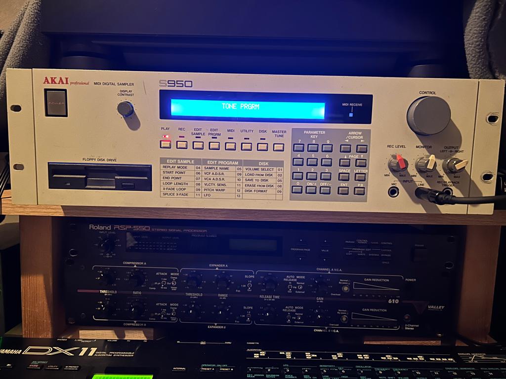 Akai S950, Muziek en Instrumenten, Samplers, Ophalen of Verzenden, Gebruikt