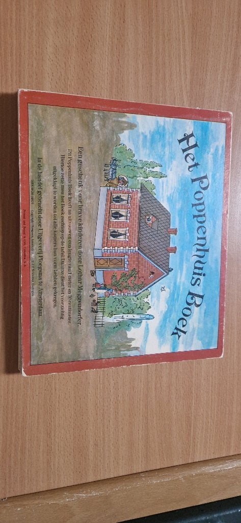 Origineel 'Het Poppenhuis Boek' van Lothar Meggendorfer, Ophalen of Verzenden, Gebruikt, Poppenhuis