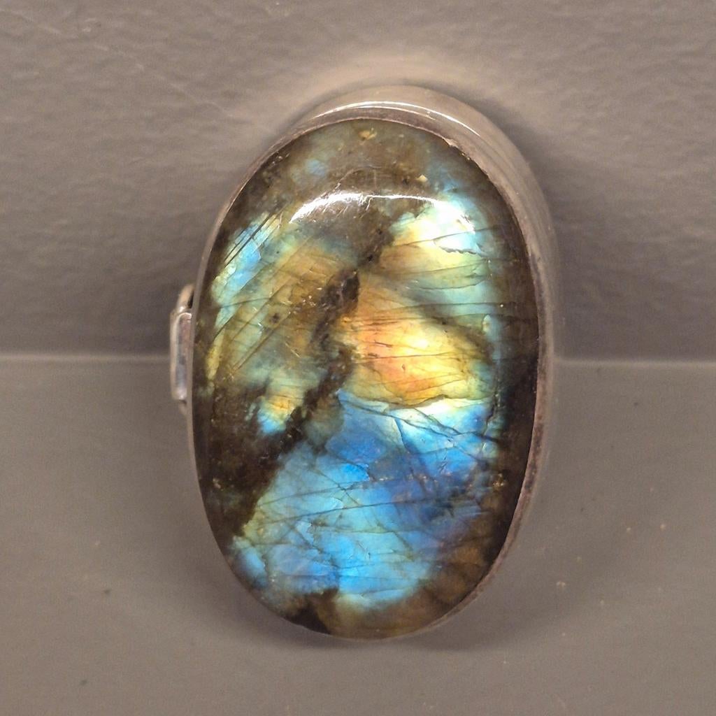 Zilver (925) labadoriet doosje, Antiek en Kunst, Ophalen of Verzenden, Zilver
