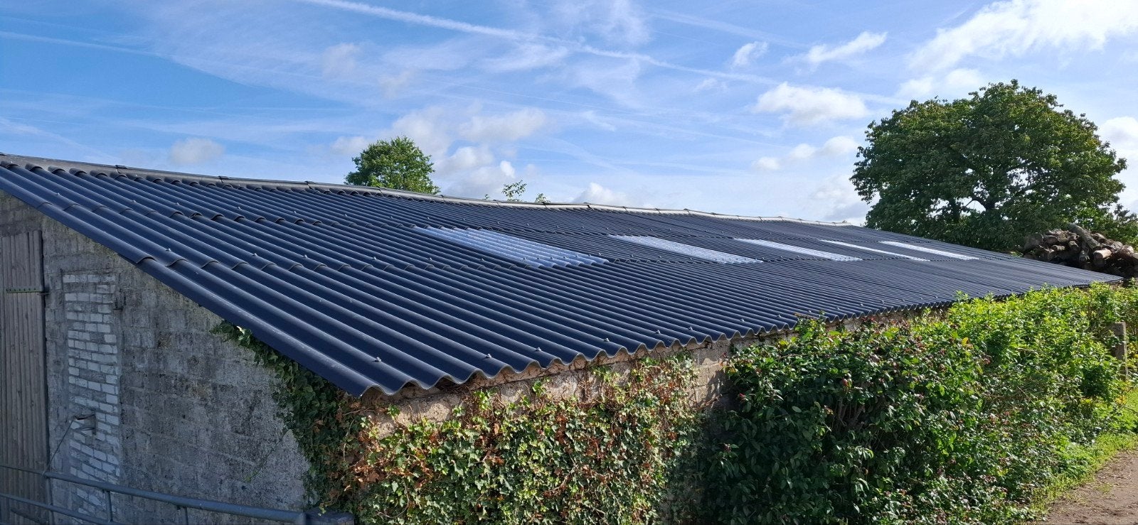 Eternit golfplaten Asbestvrij met toebehoren, Overige materialen, Nieuw, Ophalen of Verzenden, 15 m² of meer