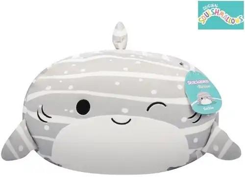 Squishmallows: Stackables: Sachie de Walvishaai 30 cm, ., Overige typen, Nieuw, Ophalen of Verzenden